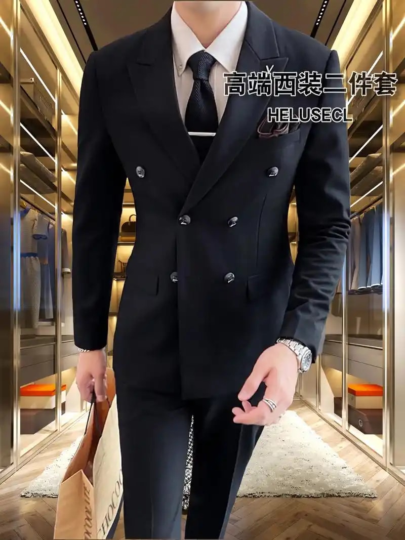 双排扣礼服