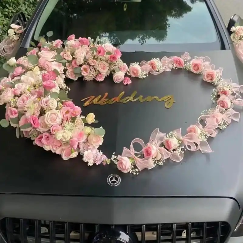 车头花布置